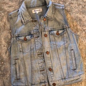 Madewell Jean Vest